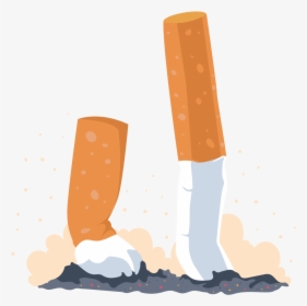 Cigarette Clipart Tobacco Product - Cigarette Butts Clip Art, HD Png Download, Free Download
