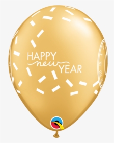 Qualatex 11 Inch Happy New Year Confetti Countdown - Mothers Day Balloons Png, Transparent Png, Free Download