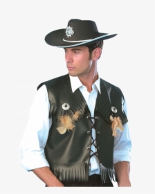 Western Cowboy Png Photo Background - Colete Cowboy, Transparent Png, Free Download