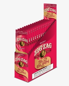 Zig Zag Wraps Slow Burn Berry 15/2 - Zig Zag Slow Burn, HD Png Download, Free Download