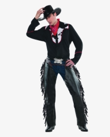 Western Cowboy Png Free Background - Outlaw Cowboy Costume, Transparent Png, Free Download