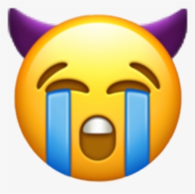 #cachos #emojitumblr - Emoticon Cry, HD Png Download, Free Download