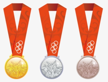 Clip Art Gold Medal Bronze Clip - Olympic Gold Medal Cartoon, HD Png Download, Free Download