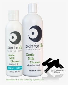 Gentle Milk Cleanser Vitamins A And E Retail And Professional - Plastic Bottle, HD Png Download, Free Download