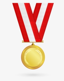 Gold Medal Free Png Images Clipart - Transparent Medal Vector, Png Download, Free Download