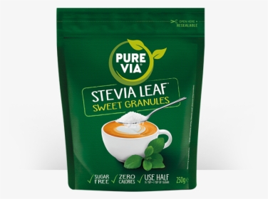 Pure Via Stevia Leaf Sweet Granules, HD Png Download, Free Download