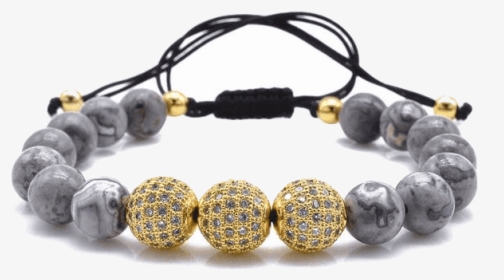 Road To Man Bracelets Three Jeweled Beaded Bracelet - Bracelet, HD Png Download, Free Download