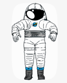 Space Clipart Nasa - Space Suit Astronaut Clip Art, HD Png Download, Free Download