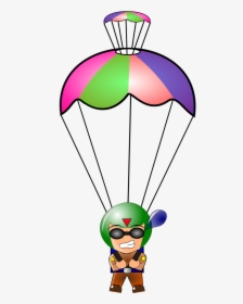 Clipart Parachutes, HD Png Download, Free Download