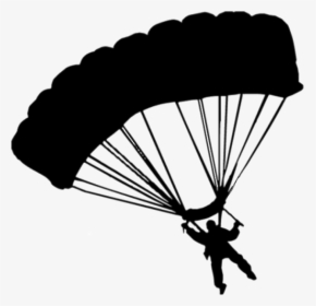 Parachute Parachuting Clip Art - Skydiving Clip Art, HD Png Download, Free Download