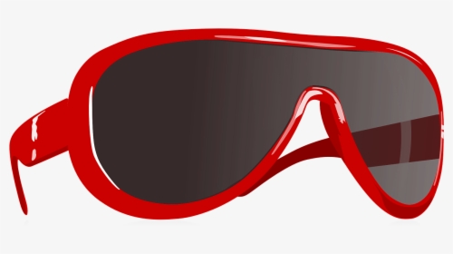 Sunglasses Glasses Red Sun Sun Glasses Cool - Sunglasses Clip Art, HD Png Download, Free Download