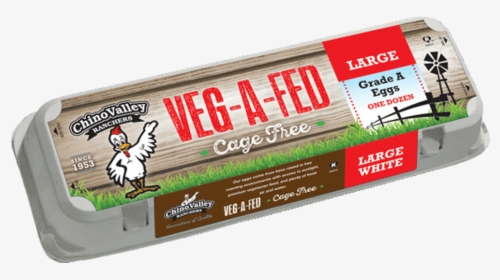 Ranchers White Large Vegafed Eggs, 1 Dz - Cage Free Vegetarian Egg, HD Png Download, Free Download