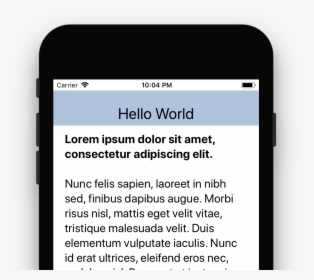 Ios Web View, HD Png Download, Free Download