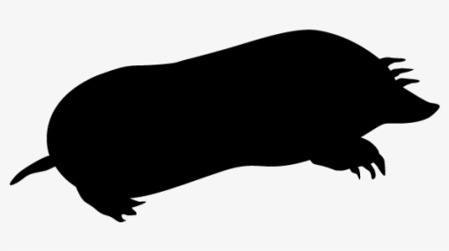 Mole Silhouette, HD Png Download, Free Download