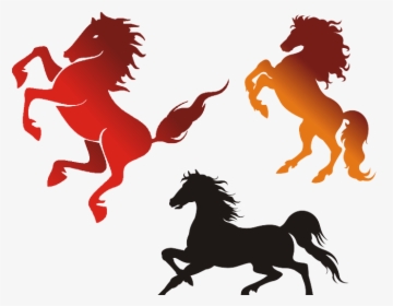 Horse,animal Figure,mustang Horse,mane,clip Sticker,fictional - Horse Vector, HD Png Download, Free Download