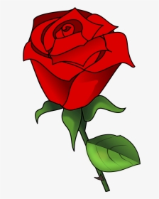 Red Rose Clip Arts - Clipart Image Of Rose, HD Png Download, Free Download