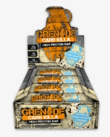 Grenade Carb Killa Protein Bars - Grenade Carb Killa Bars White Chocolate Cookie, HD Png Download, Free Download