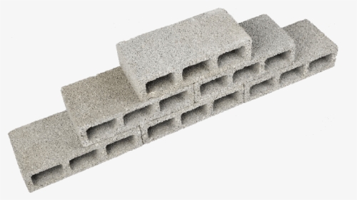 18930784 Six Gray Concrete Construction Blocks A K - Concrete Masonry Unit, HD Png Download, Free Download