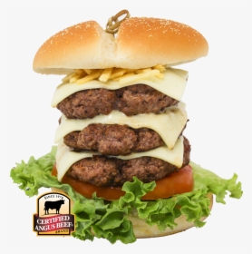 Triple Cheese Burger - Patty, HD Png Download, Free Download