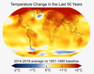 Global Warming Map 2019, HD Png Download, Free Download