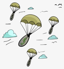 Parachuting, HD Png Download, Free Download
