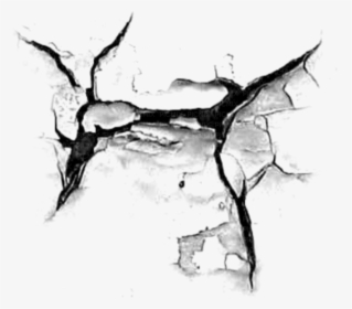 #papertear #cracked #cracked #crevasse #earthquake - Wall Crack Texture Png, Transparent Png, Free Download