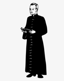 Cassock Christian Clergy Free Picture - Clipart Clergy, HD Png Download, Free Download