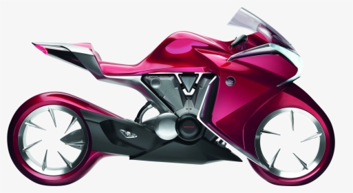 Honda Concept Motorcycle Bike Png Image - Honda V4 Concept Bike, Transparent Png, Free Download