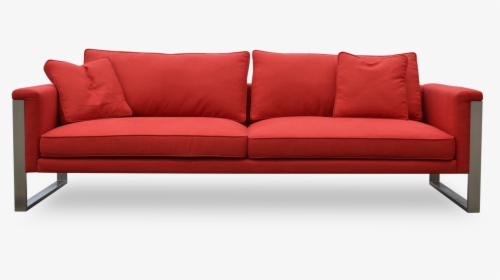 Red Sofa Png, Transparent Png, Free Download