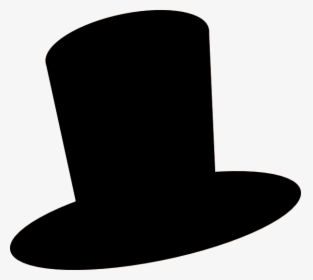 Black Hat Clipart - Black Top Hat Clip Art, HD Png Download, Free Download