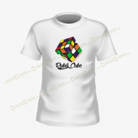 Playera Cubos Cubik Diseño Rubik Clásico - Mint Green Shirt Front Png, Transparent Png, Free Download