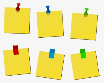 Notes Drawing Sticky Note - Drawing Of Post It Notes, HD Png Download, Free Download