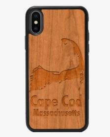 Capecodsilhouetteiphonex - Iphone 6s Wood Case Wolf, HD Png Download, Free Download