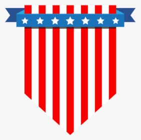 American Flag Vector - American Flag Shield Png, Transparent Png, Free Download
