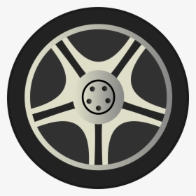 Wheel Clipart - Car Wheel Vector Png, Transparent Png, Free Download