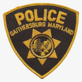 Patch Of The Gaithersburg Police Department - Emblem, HD Png Download, Free Download