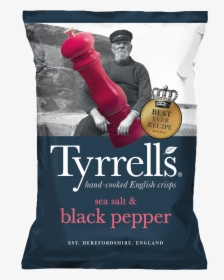 Tyrrells Sea Salt And Black Pepper, HD Png Download, Free Download