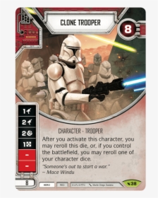 Clone Trooper Star Wars Destiny, HD Png Download, Free Download