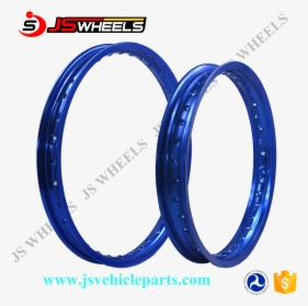 Motocross Motorcycle Aluminum Spoked Wheel Rims For - Blue Rims For A Yz85, HD Png Download, Free Download
