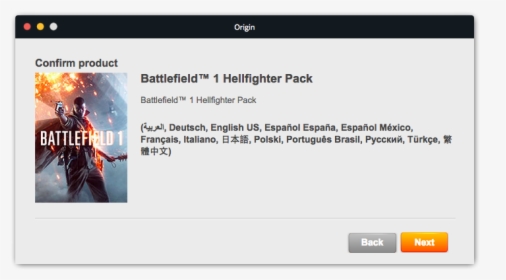 Battlefield 1 - Battlefield 1 Origin Key Free, HD Png Download, Free Download