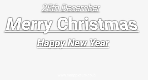Transparent Merry Christmas Text Png - Calligraphy, Png Download, Free Download