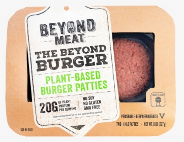 Beyond Burger Packaging - Vegetarian Burger Whole Foods, HD Png Download, Free Download
