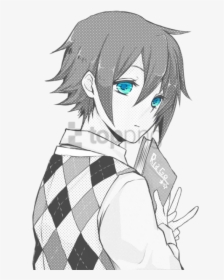 Transparent Anime Eyes Png - Cute Anime Boy Drawing, Png Download, Free Download