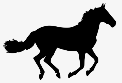 Horse Animal Silhouette Free Picture - Silhouette Horse Clipart, HD Png Download, Free Download