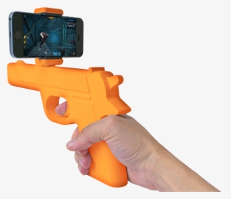 Holding Gun Png - Trigger, Transparent Png, Free Download