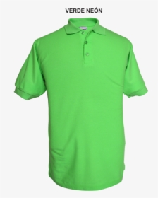 Playera Tipo Polo Verde, HD Png Download, Free Download