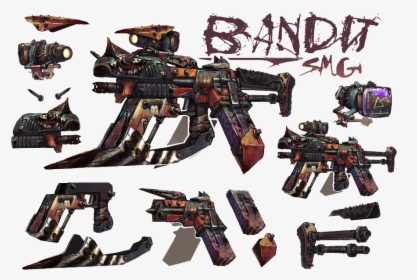 Borderlands 2 Weapon Textures - Borderlands 3 Weapon Design, HD Png Download, Free Download