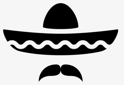 Sombrero And Mustache Svg, HD Png Download, Free Download