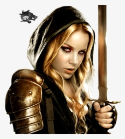 Download Woman Warrior Transparent Background For Designing - Abbie Cornish Sucker Punch, HD Png Download, Free Download