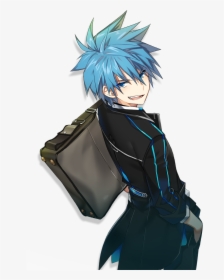 Nata Cute Boy Drawing, Anime Guys, All Anime, Rpg, - Anime Boy With Blue Hair, HD Png Download, Free Download
